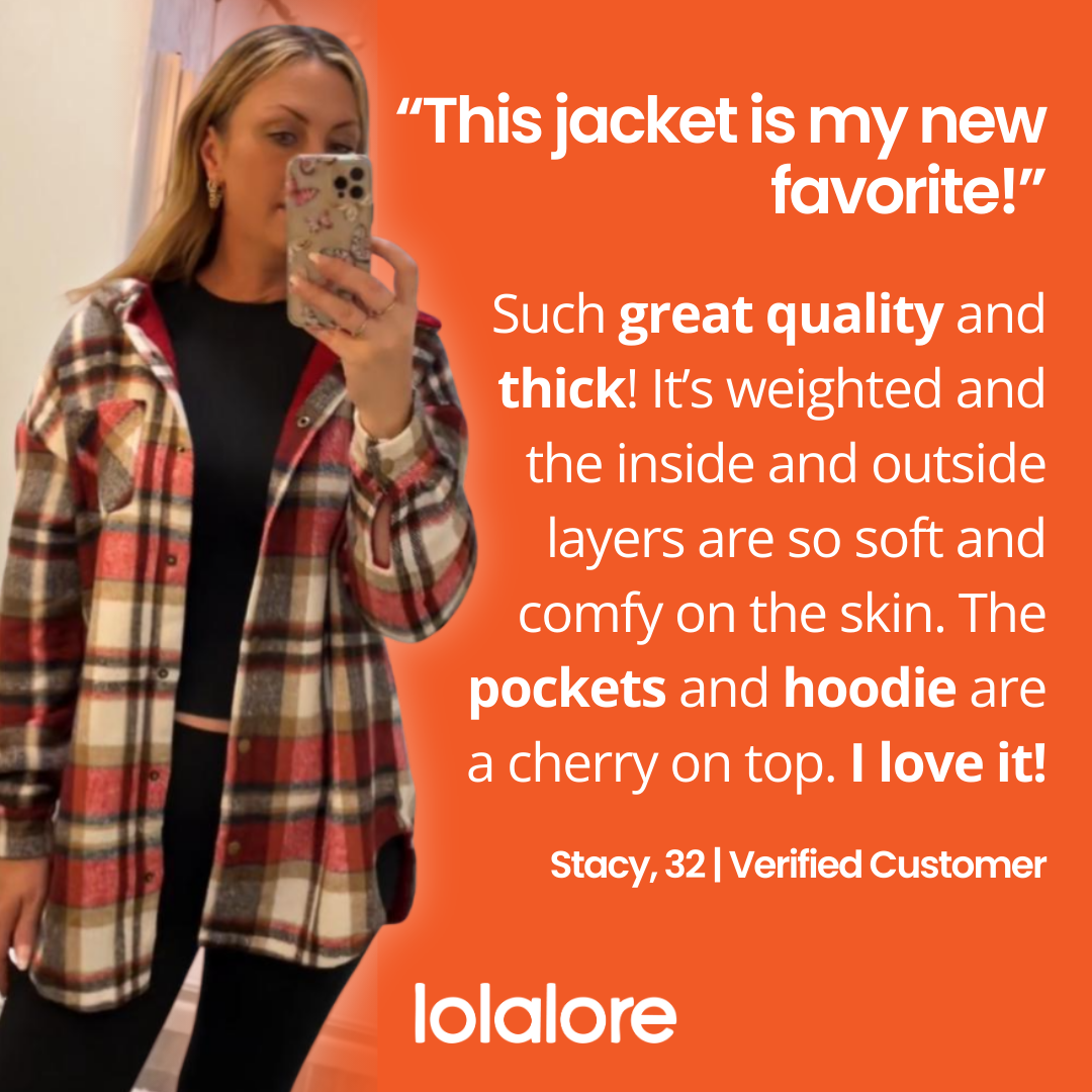 Teddy Bear Flannel Jacket