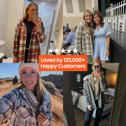 Teddy Bear Flannel Shacket