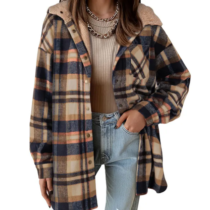 Teddy Bear Flannel Jacket